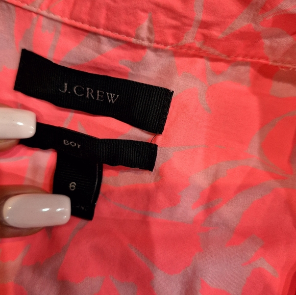 J. Crew Womens Blouse Size 6 In Excellent Condition - Picture 5 of 6